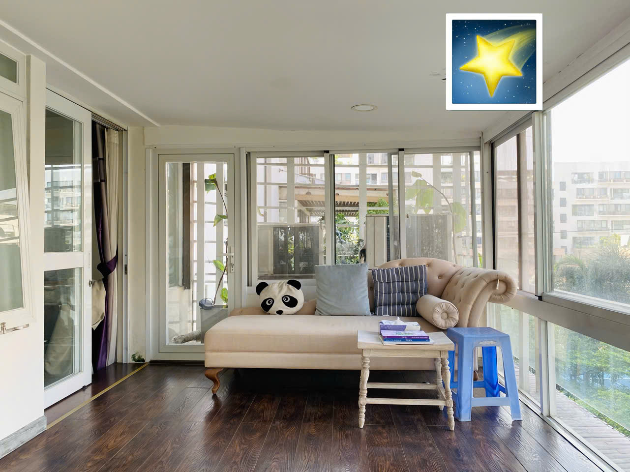 Bán hoặc cho thuê căn hộ Panorama Phú Mỹ Hưng, Quận 7 có 2 phòng ngủ, 2 ban công rộng, sân vườn 6