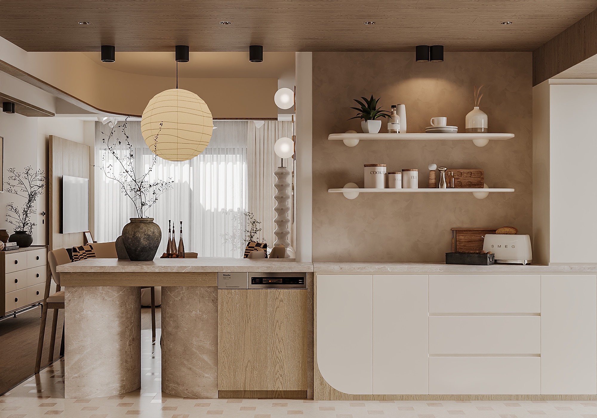 Park View Phu My Hung apartment for sale, District 7, corner apartment with 3 bedrooms, park view 9