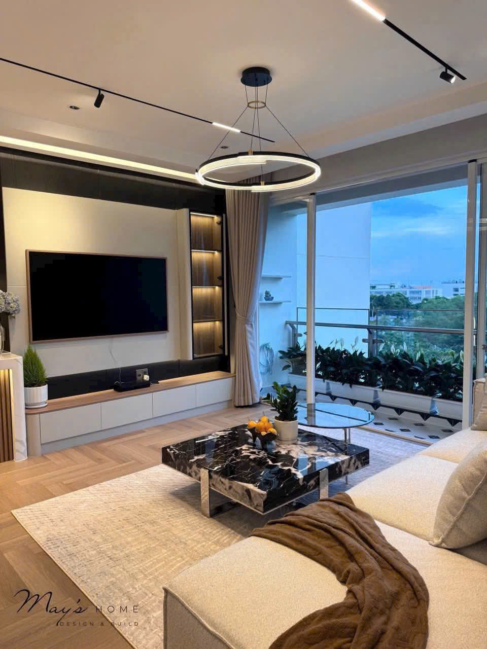 Riverpark Phu My Hung apartment for rent, District 7 design 3 bedrooms, river view, 5th floor – 123m2