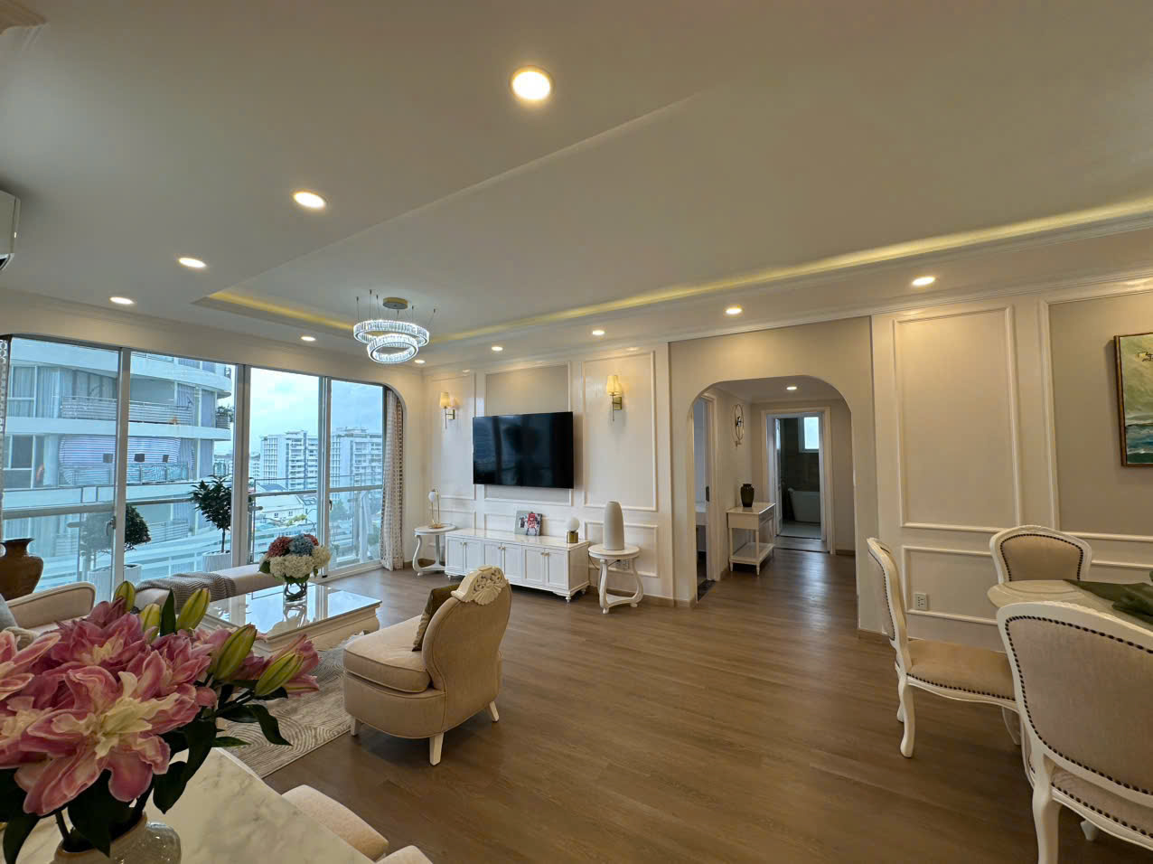 Bán căn hộ cao cấp Riverpark 1 Phú Mỹ Hưng, Quận 7 thiết kế 3 phòng ngủ, nội thất đẹp, lầu 10 – 127m