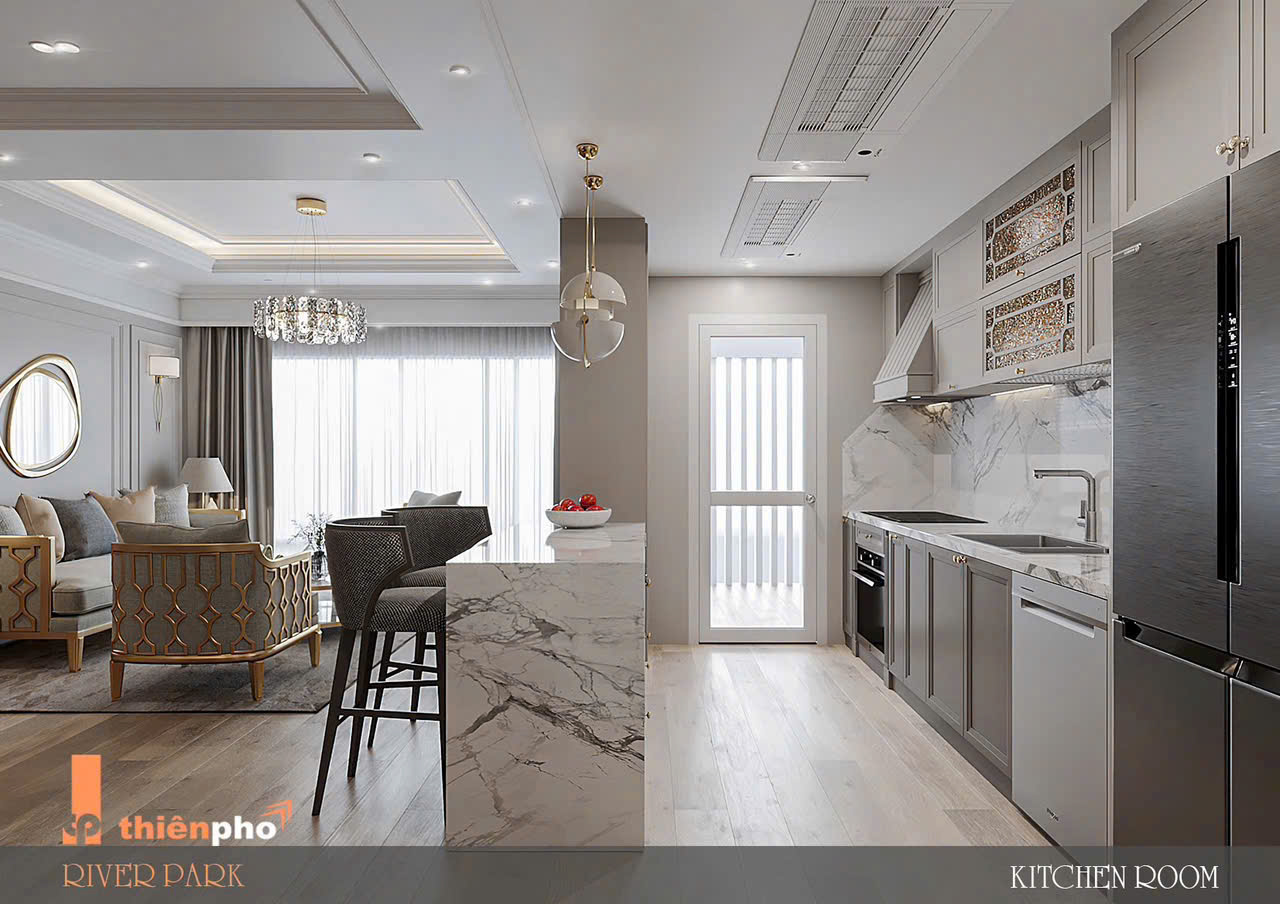 Bán căn hộ Riverpark Residence Phú Mỹ Hưng, Quận 7 nhà mới có 3 phòng ngủ, nội thất cao cấp 3