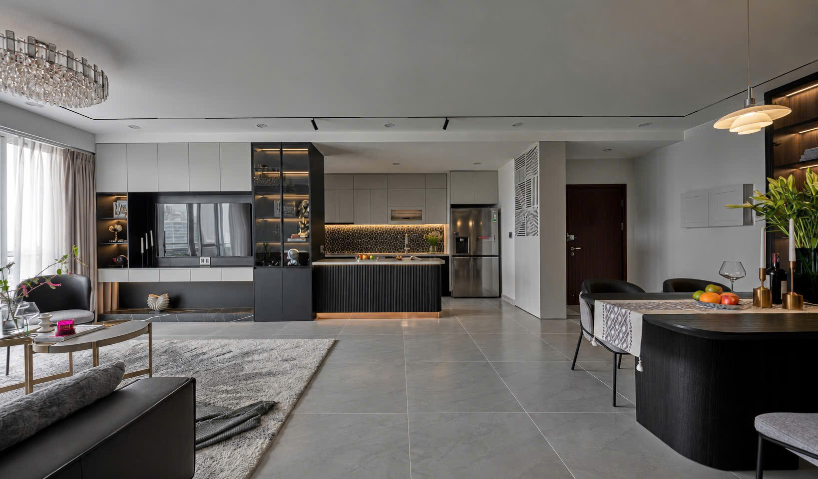 Luxury apartment for sale Riverpark Residence Phu My Hung designed 3 bedrooms on the high floor with fireworks view – 135m2 8