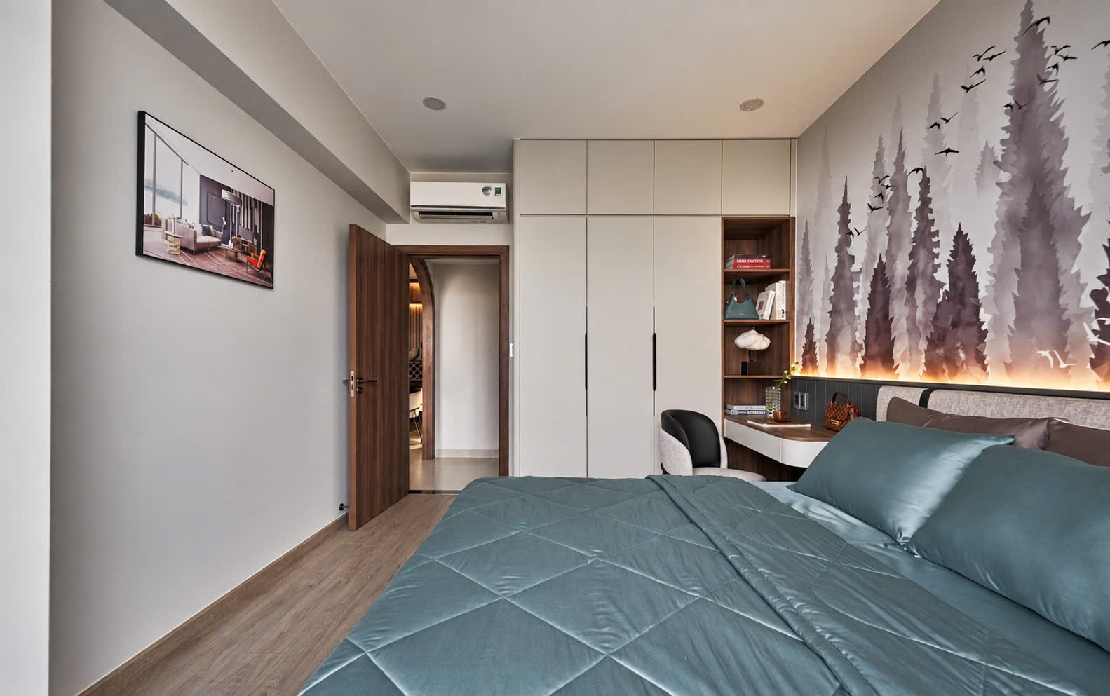 Luxury apartment for sale Riverpark Residence Phu My Hung designed 3 bedrooms on the high floor with fireworks view – 135m2 5