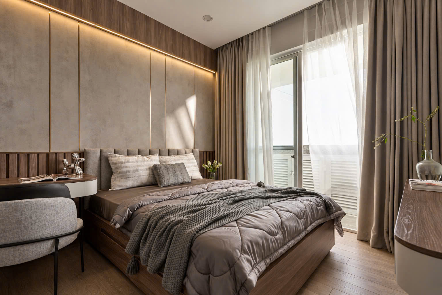 Luxury apartment for sale Riverpark Residence Phu My Hung designed 3 bedrooms on the high floor with fireworks view – 135m2 1