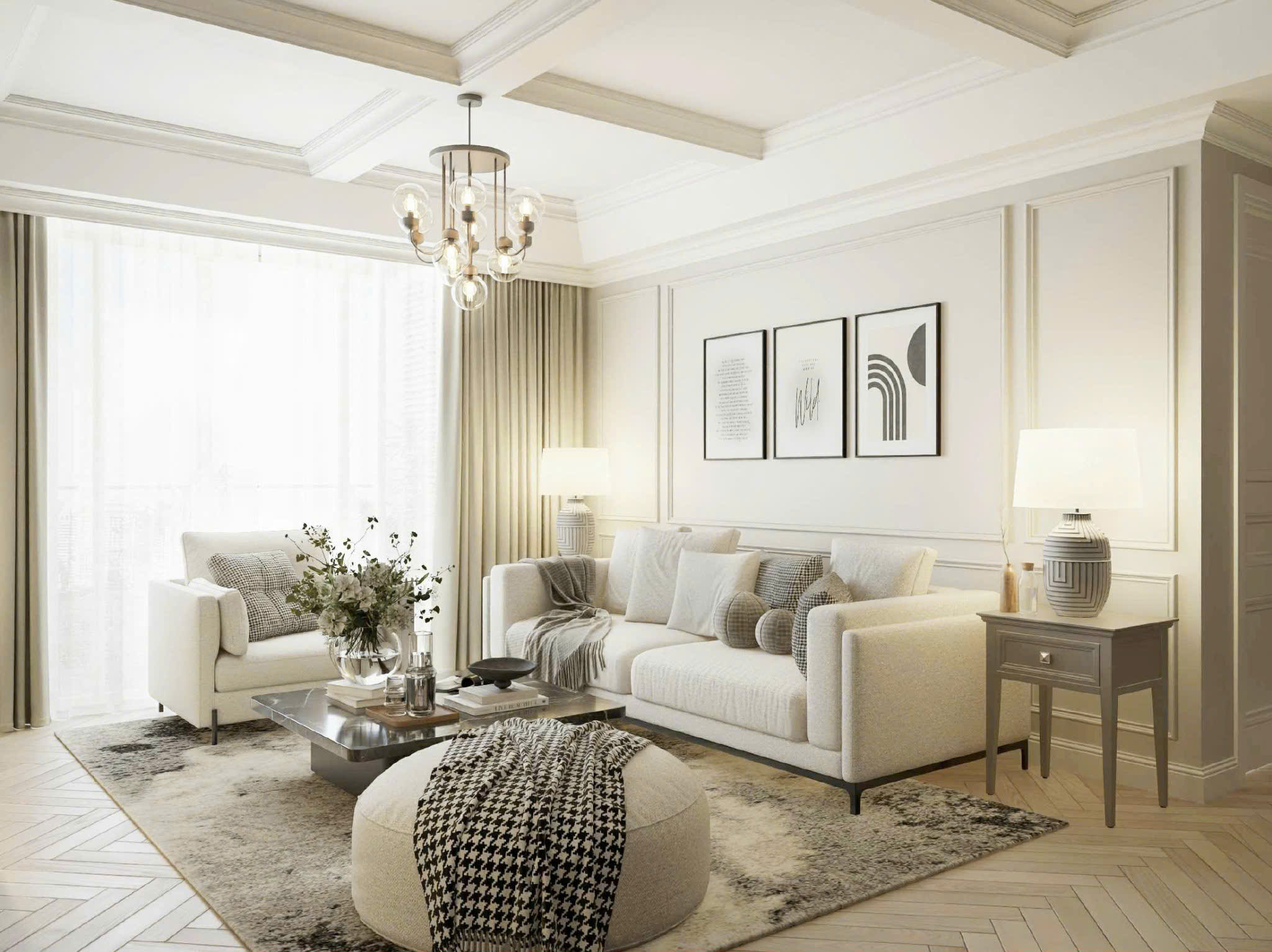 Bán căn hộ Riverside Residence Phú Mỹ Hưng, Quận 7 có 3 phòng ngủ, nội thất cao cấp smart home, view 15