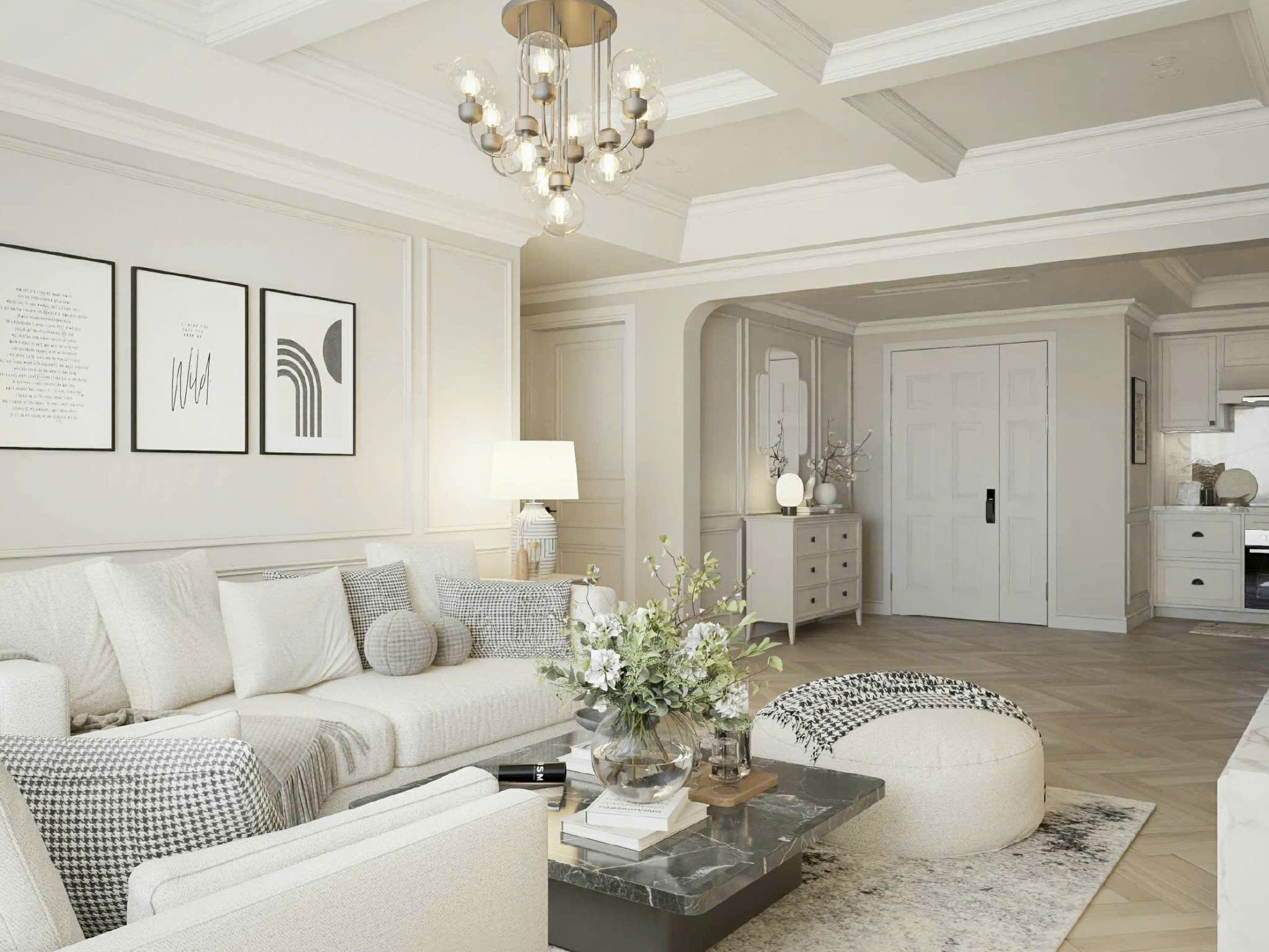 Bán căn hộ Riverside Residence Phú Mỹ Hưng, Quận 7 có 3 phòng ngủ, nội thất cao cấp smart home, view 5