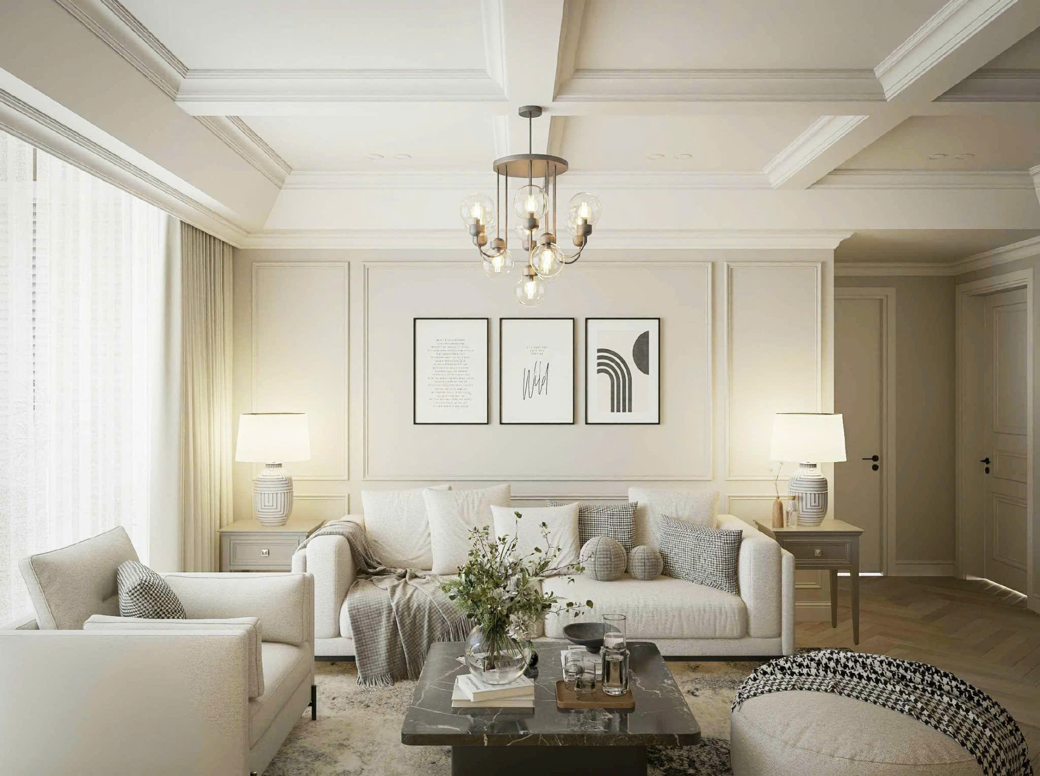 Bán căn hộ Riverside Residence Phú Mỹ Hưng, Quận 7 có 3 phòng ngủ, nội thất cao cấp smart home, view 1