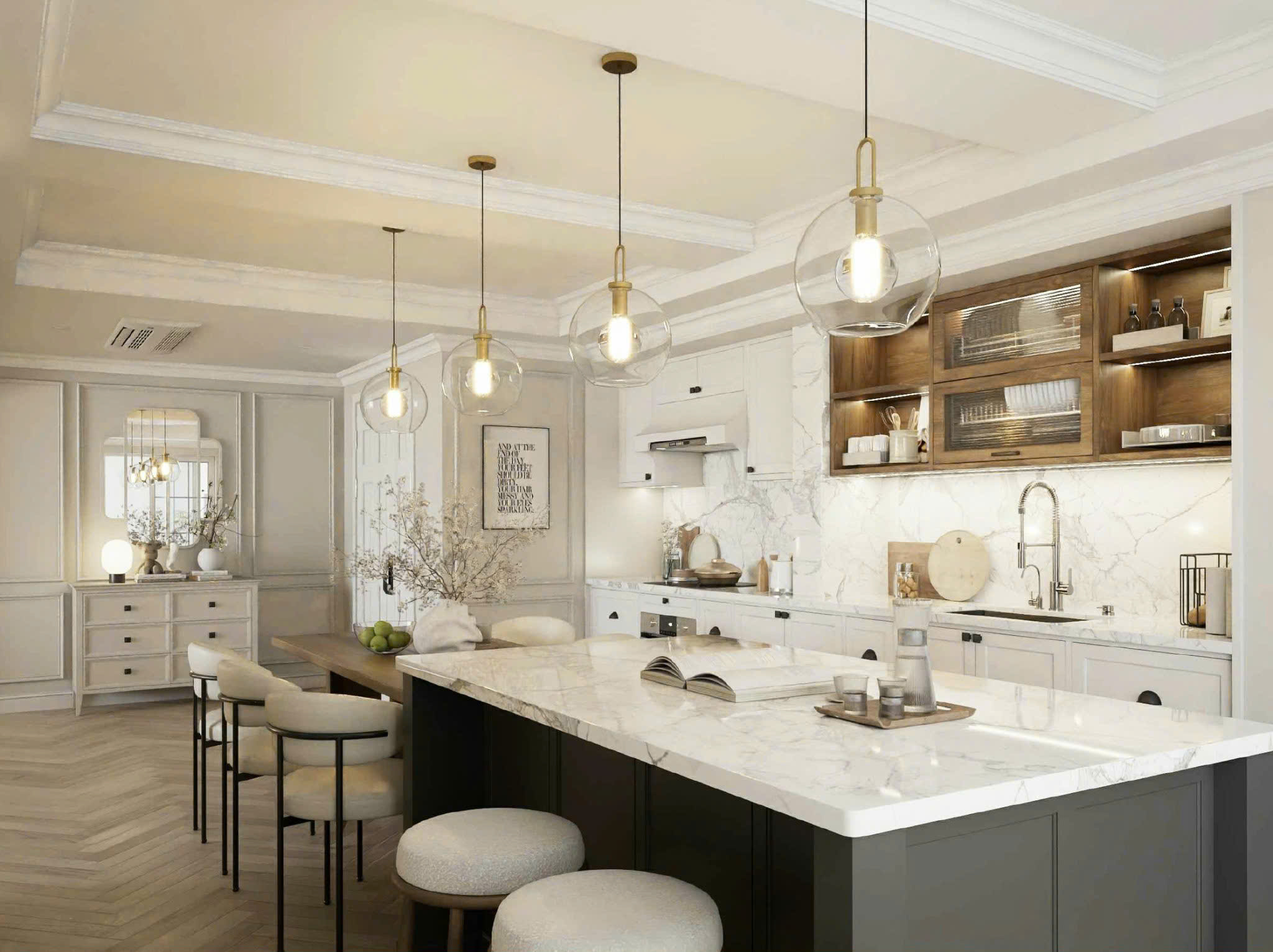 Bán căn hộ Riverside Residence Phú Mỹ Hưng, Quận 7 có 3 phòng ngủ, nội thất cao cấp smart home, view 13