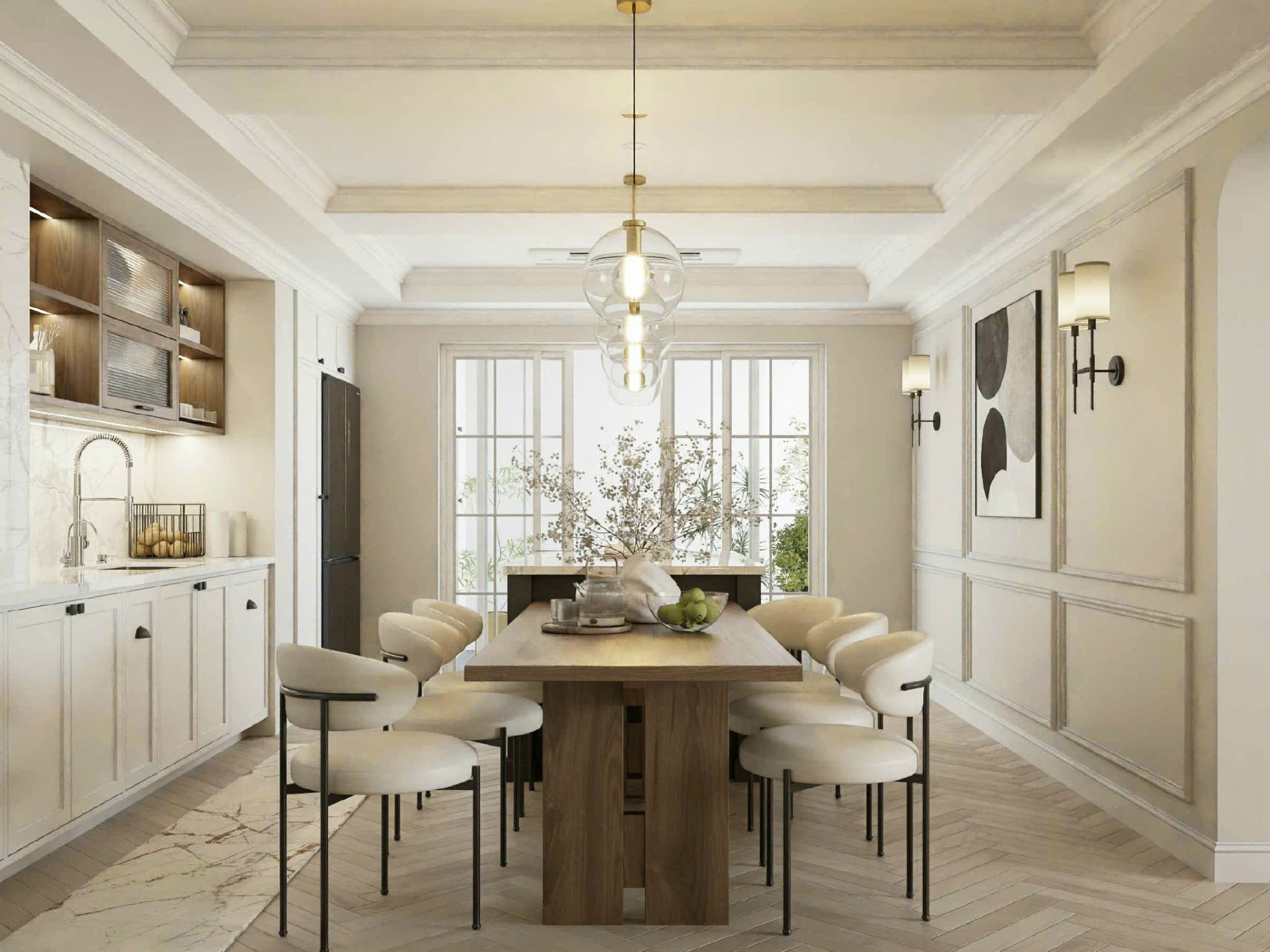 Bán căn hộ Riverside Residence Phú Mỹ Hưng, Quận 7 có 3 phòng ngủ, nội thất cao cấp smart home, view 12