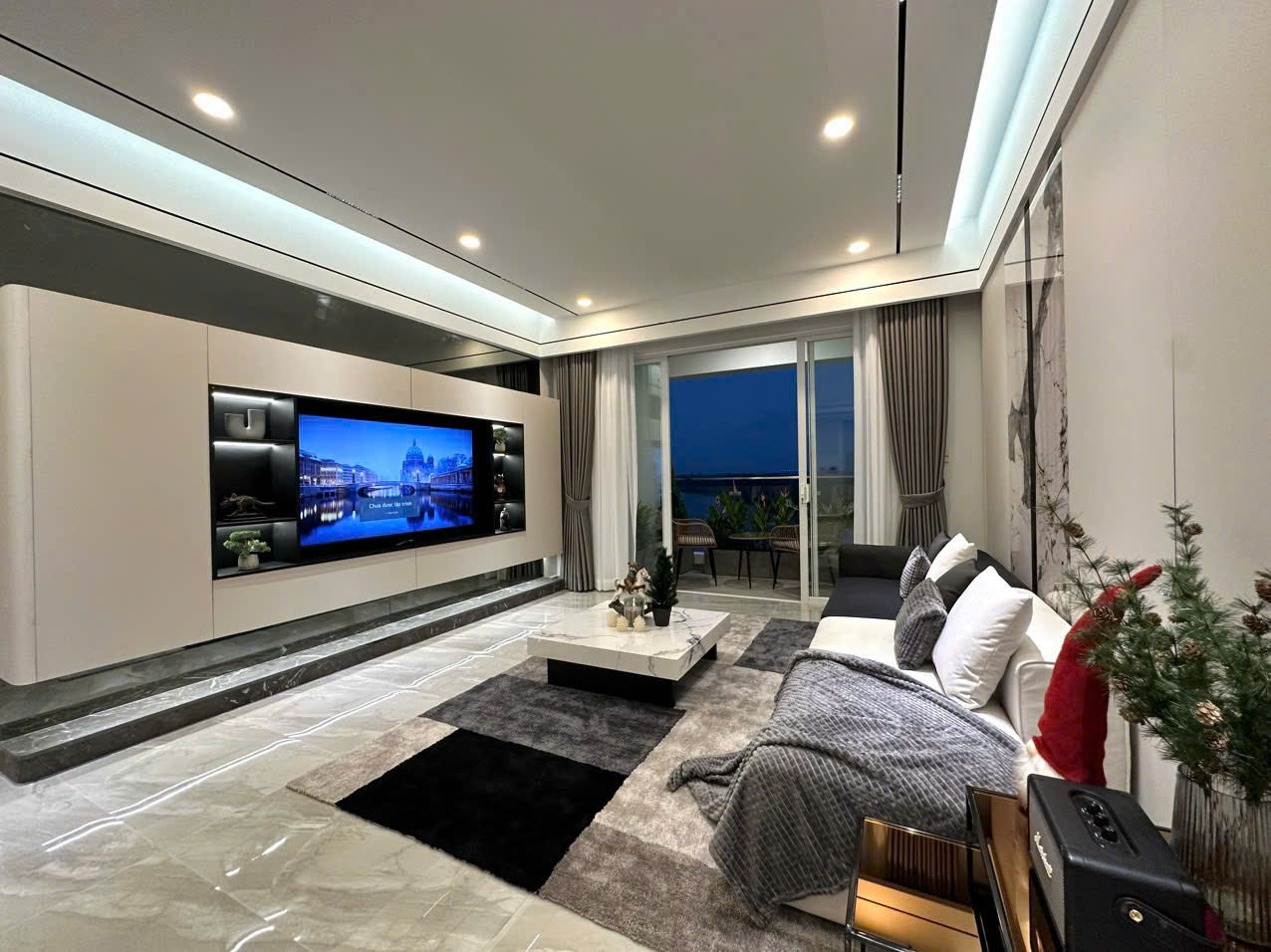 Cho thuê căn hộ Riverside Residence Phú Mỹ Hưng nhà đẹp có 3 phòng ngủ, view sông lầu 7 – 130m2 3