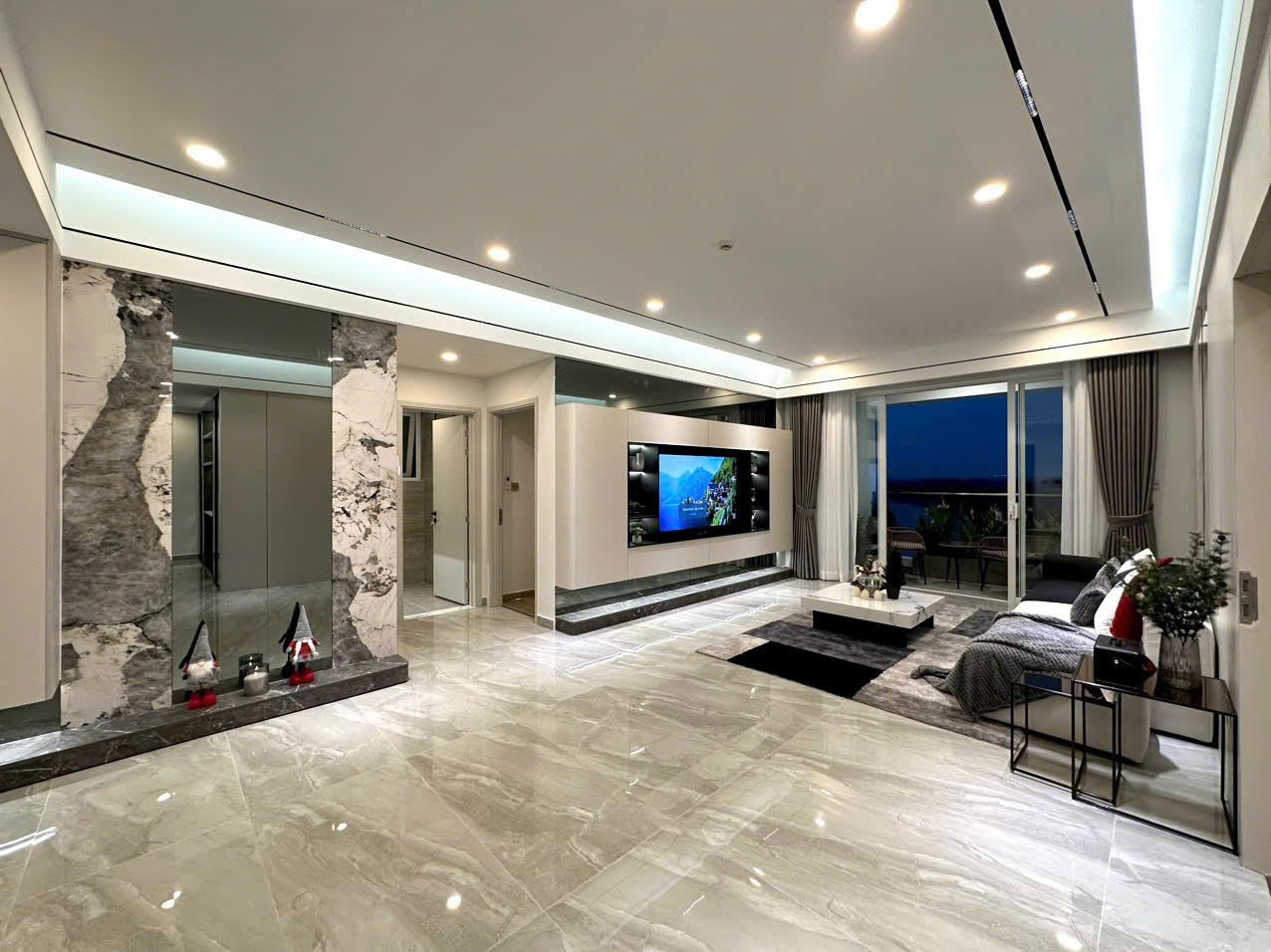 Cho thuê căn hộ Riverside Residence Phú Mỹ Hưng nhà đẹp có 3 phòng ngủ, view sông lầu 7 – 130m2 2