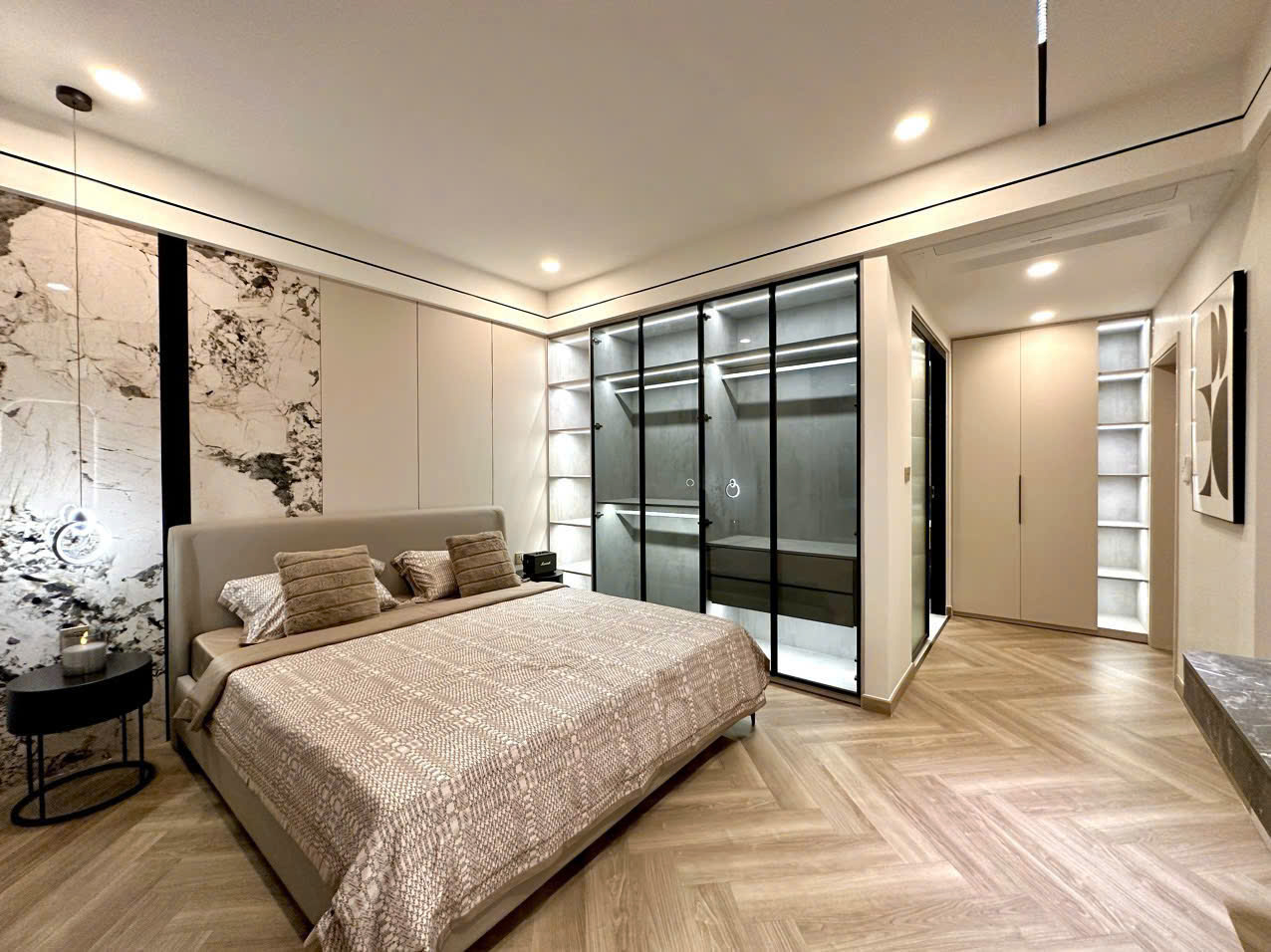 Cho thuê căn hộ Riverside Residence Phú Mỹ Hưng nhà đẹp có 3 phòng ngủ, view sông lầu 7 – 130m2 7