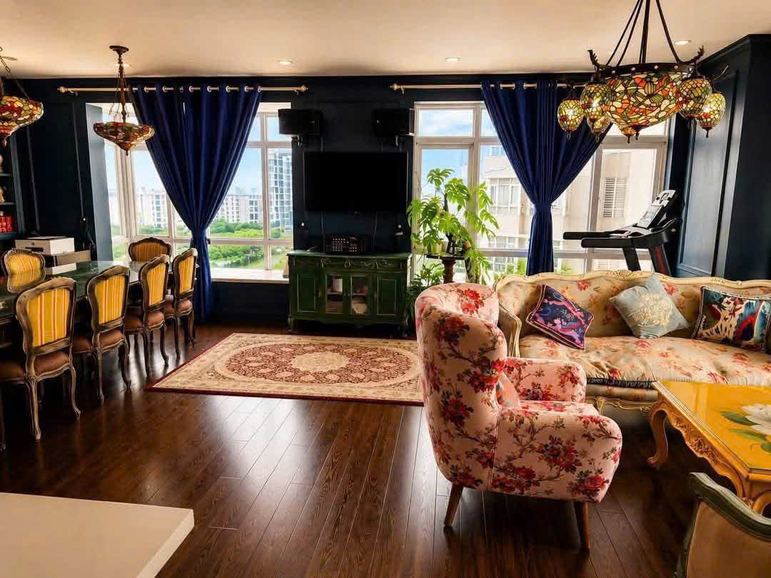 Bán hoặc cho thuê căn hộ Riverside Residence Phú Mỹ Hưng căn góc có 3 phòng ngủ view sông – 180m2
