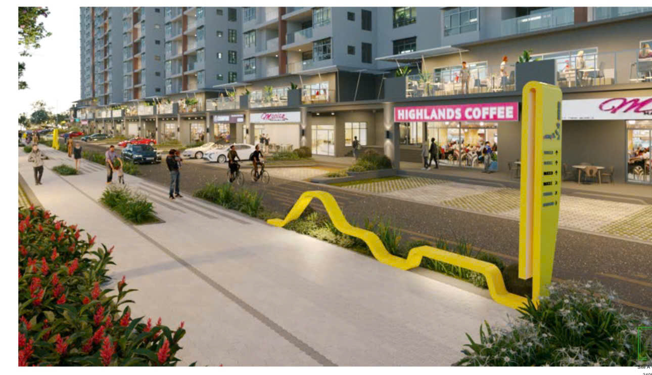 Riverside Residence Phu My Hung apartment for sale, District 7 with 2 bedrooms with commercial street view 24