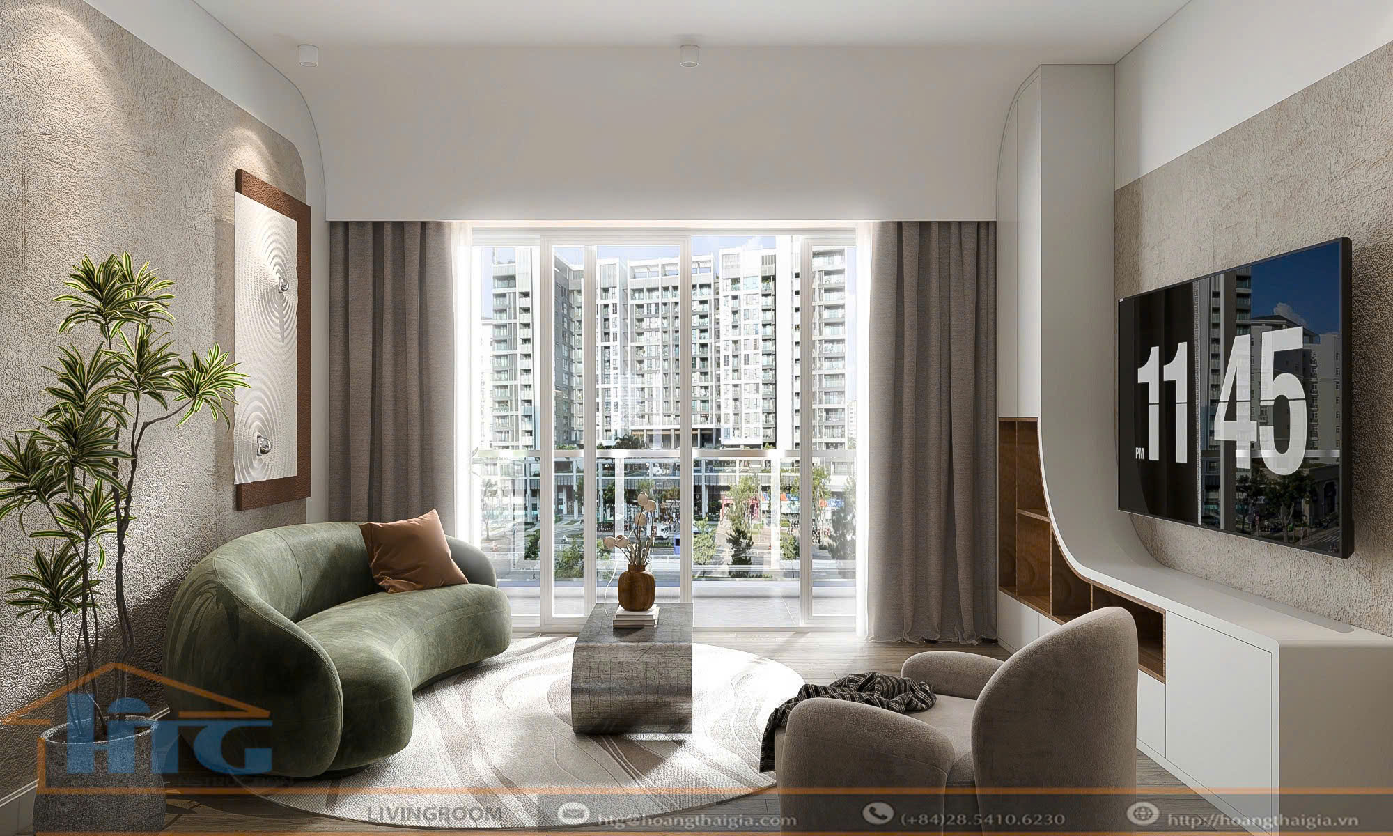Riverside Residence Phu My Hung apartment for sale, District 7 with 2 bedrooms with commercial street view 18