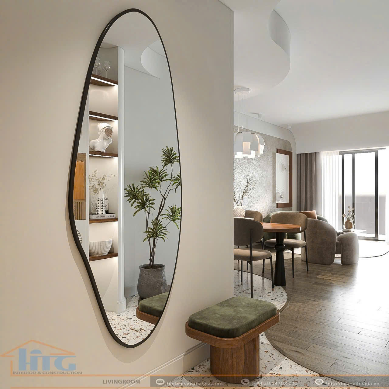 Riverside Residence Phu My Hung apartment for sale, District 7 with 2 bedrooms with commercial street view 14