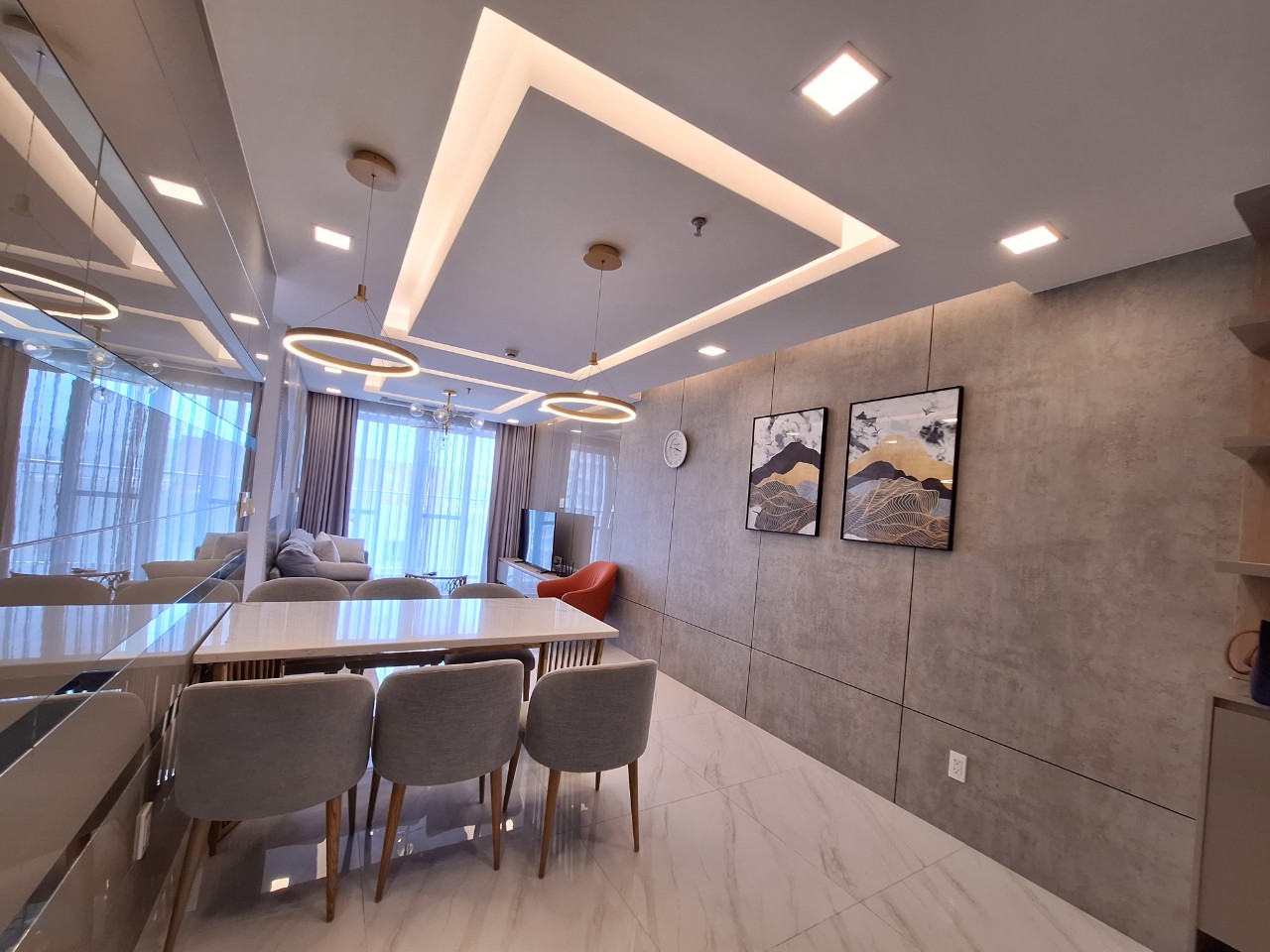 Cho thuê căn hộ Scenic Valley Phú Mỹ Hưng, Quận 7 lầu cao có 3 phòng ngủ 7