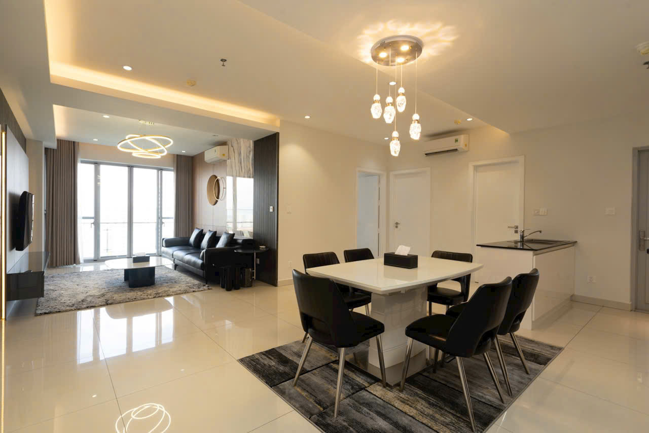 Cho thuê căn hộ Scenic Valley Phú Mỹ Hưng có 3 phòng ngủ view sông, sân golf 15