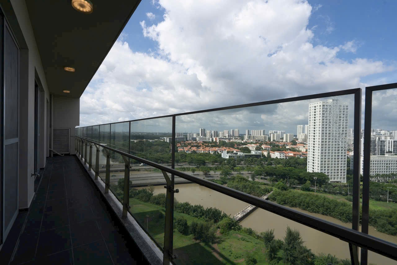 Cho thuê căn hộ Scenic Valley Phú Mỹ Hưng, Quận 7 có 3 phòng ngủ lầu cao view sông thoáng mát 4