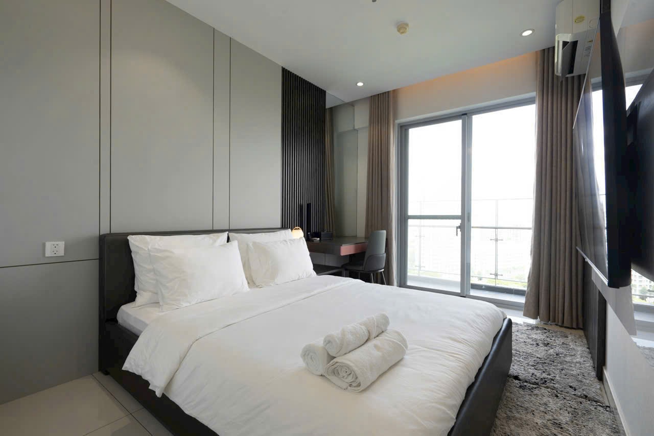 Cho thuê căn hộ Scenic Valley Phú Mỹ Hưng, Quận 7 có 3 phòng ngủ lầu cao view sông thoáng mát 1