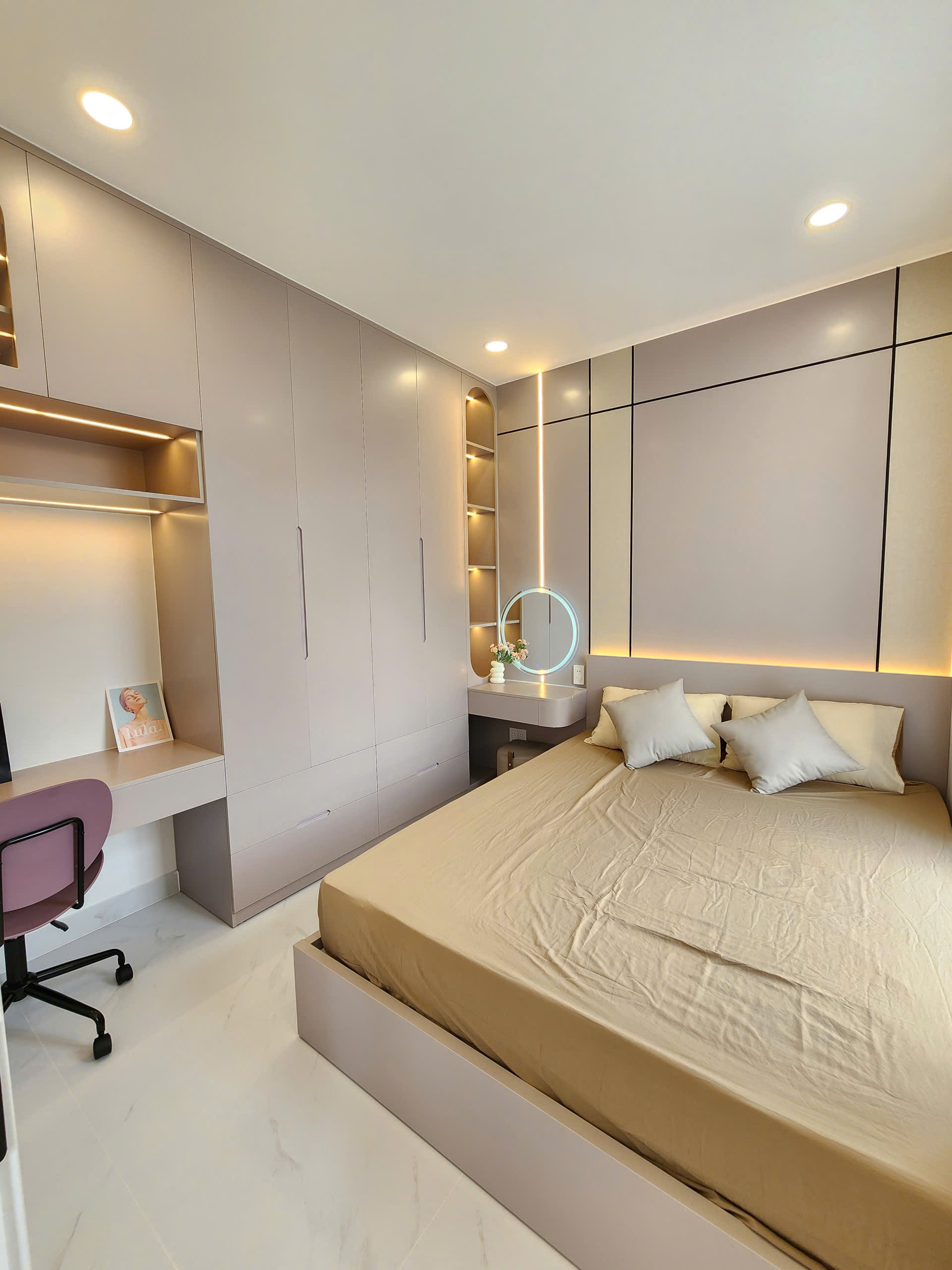 Cho thuê căn hộ Sky Garden 3 Phú Mỹ Hưng, Quận 7 nhà mới thiết kế 2 phòng ngủ view hồ bơi – 56m2 9