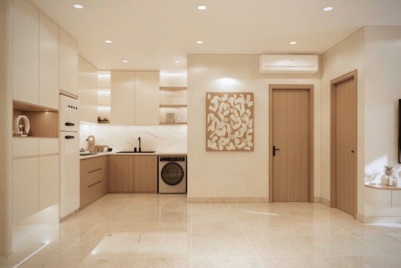 Cho thuê căn hộ Sunrise Riverside đường Nguyễn Hữu Thọ, Nhà Bè nhà mới đẹp có 1 phòng ngủ 4