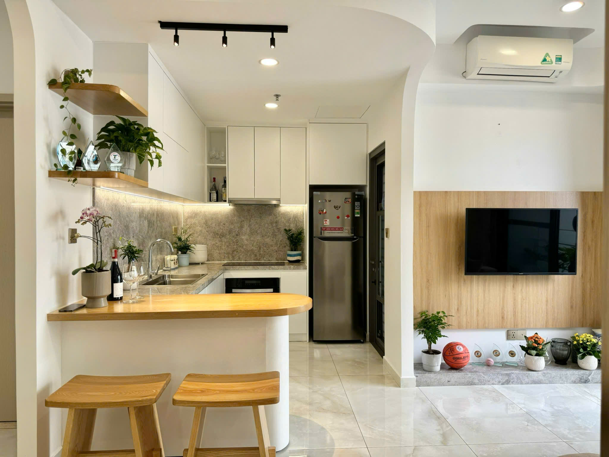 Cho thuê căn hộ The Ascentia Phú Mỹ Hưng, Quận 7 thiết kế 1 phòng ngủ hướng Tây Nam – 55m2 5