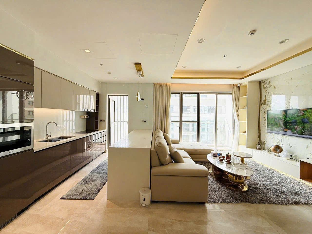 Bán căn hộ The Horizon Phú Mỹ Hưng, Quận 7 có 3 phòng ngủ, đầy đủ nội thất, lầu 6 – 115.7m2