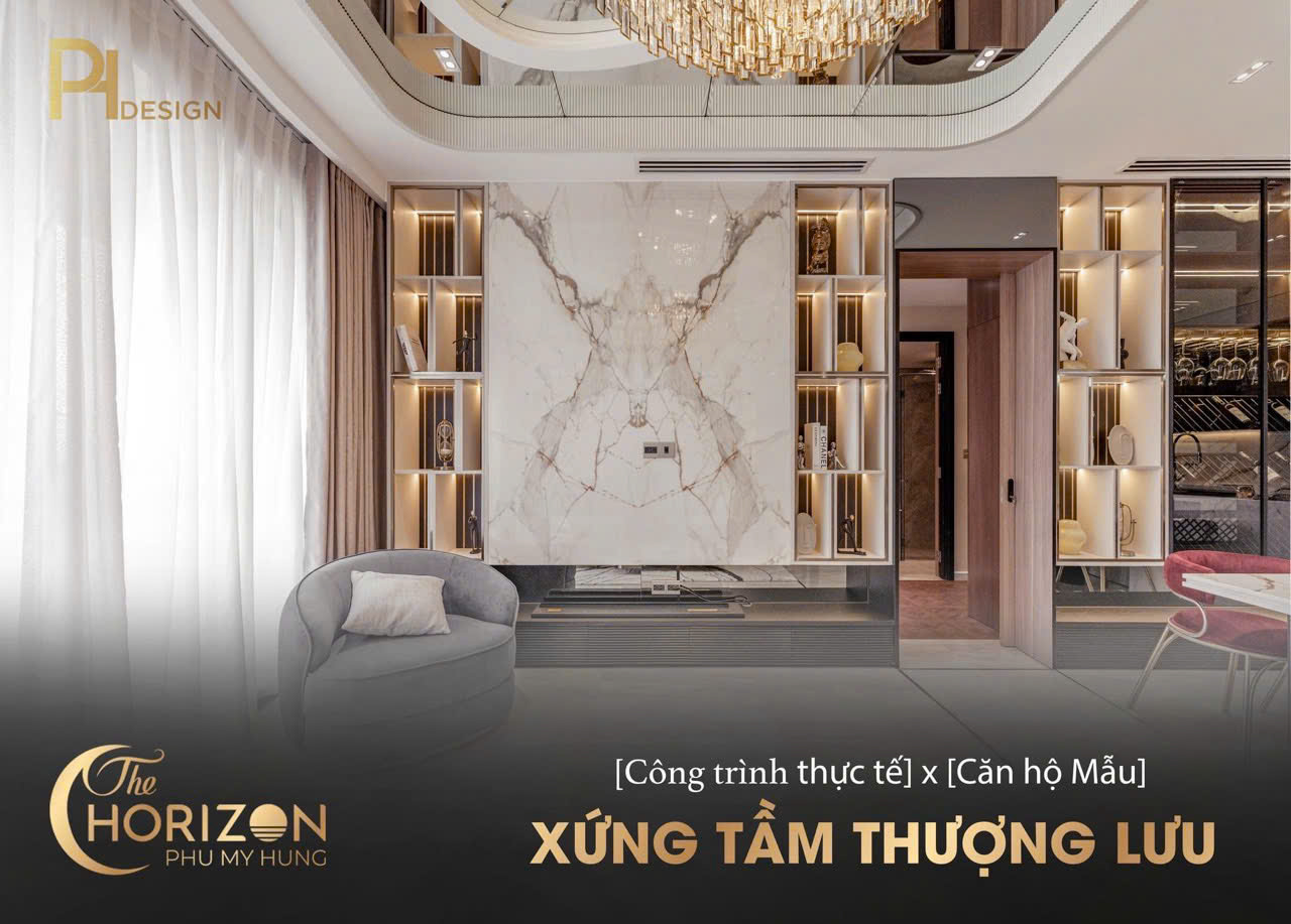 Cho thuê căn hộ The Horizon Phú Mỹ Hưng, Quận 7 có 3 phòng ngủ, nội thất mới đẹp, lầu 6 4