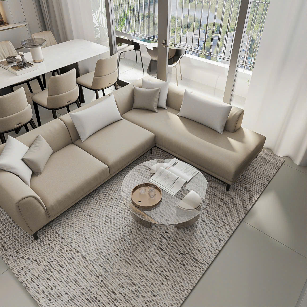 The Infiniti Riviera Point apartment for rent, District 7, newly designed house with 2 bedrooms – 98m2 8