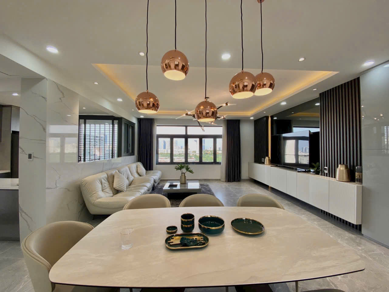 The Panorama Phu My Hung apartment for rent with 3 bedrooms river view on the 11th floor – 146m2
