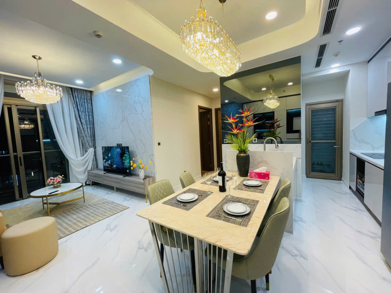 Cho thuê căn hộ The Peak Midtown M8 Phú Mỹ Hưng, Quận 7 có 2 phòng ngủ, view đài phun nước 11