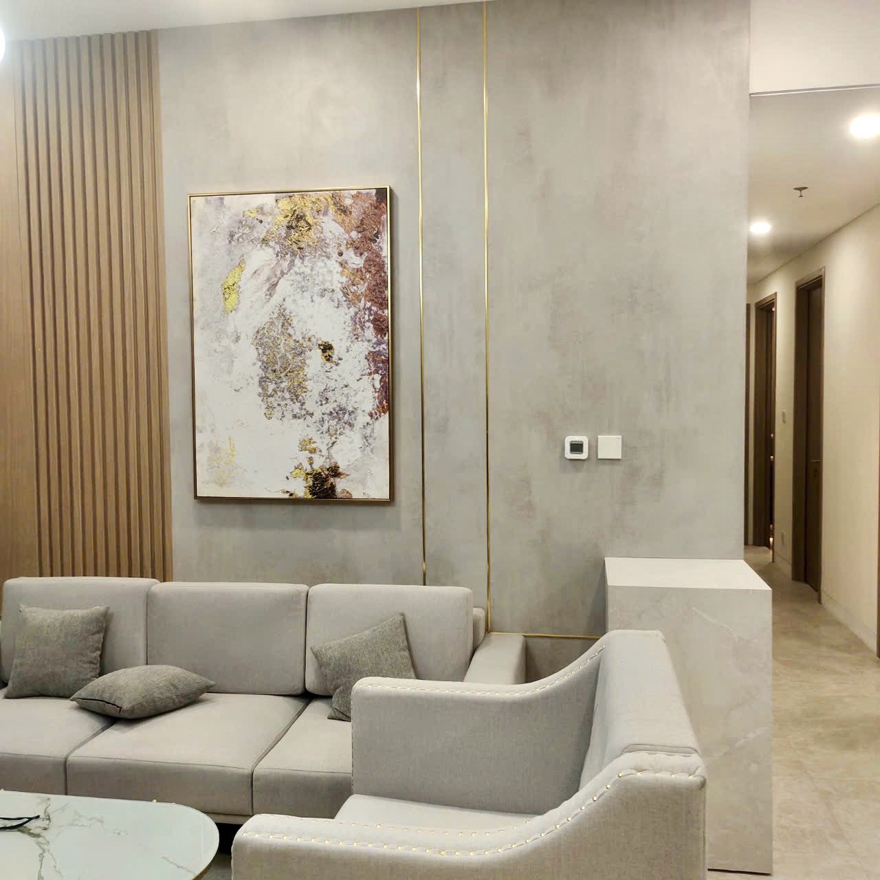 The River Thu Thiem apartment for rent, District 2, has 3 bedrooms, river view and Landmark 81 5