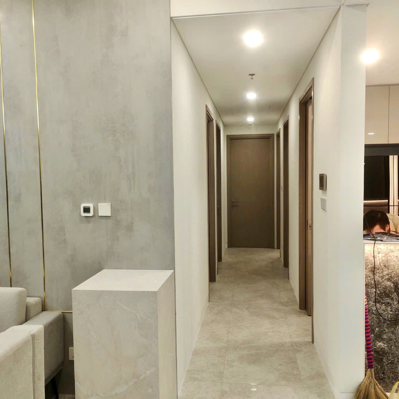 The River Thu Thiem apartment for rent, District 2, has 3 bedrooms, river view and Landmark 81 13