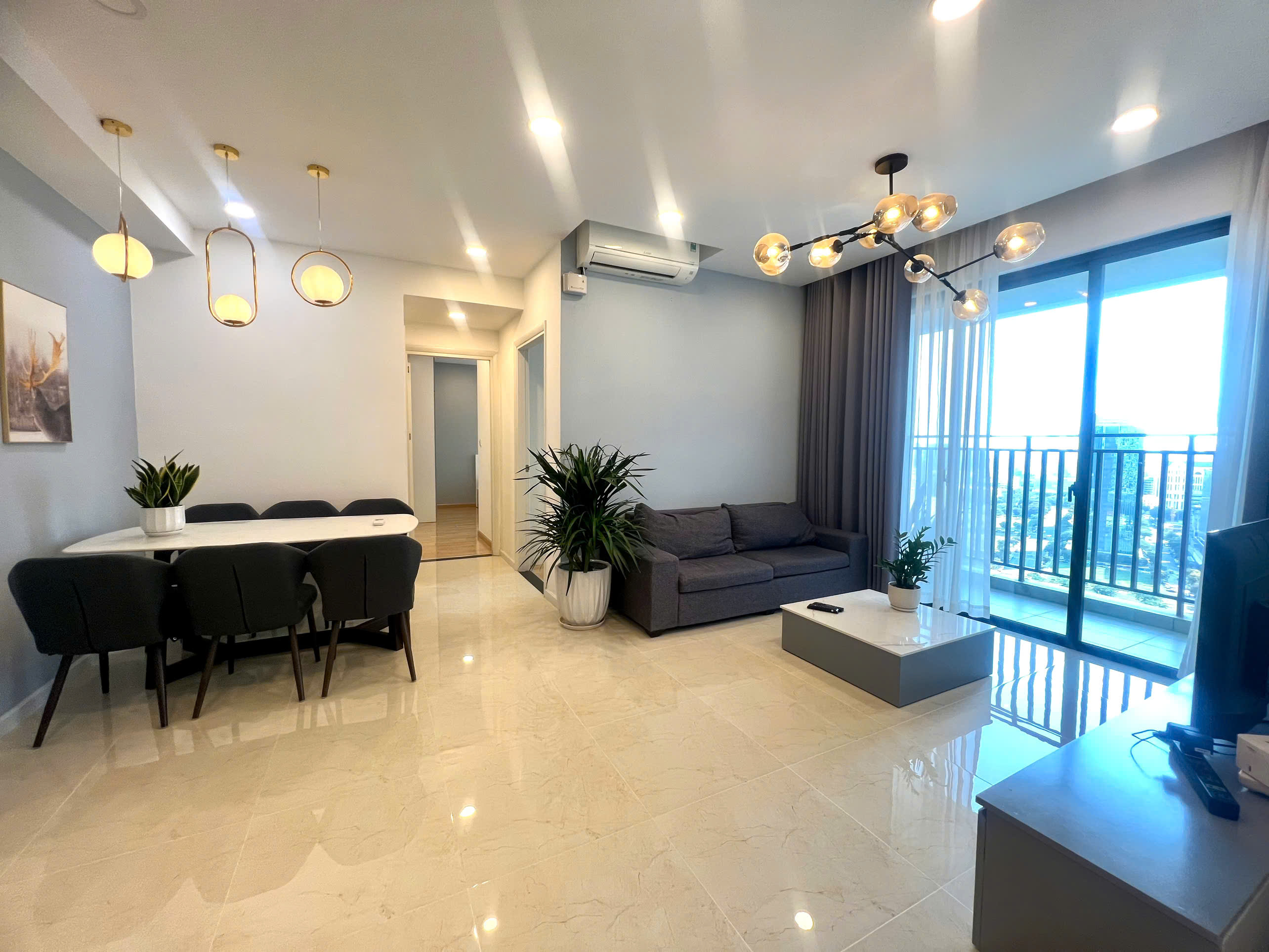 The View Riviera Point apartment for rent, District 7 with 2 bedrooms, fully furnished – 91m2