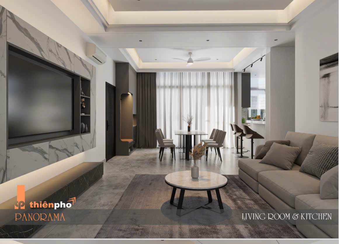 Bán căn hộ Top House Panorama Phú Mỹ Hưng, Quận 7 thiết kế 3 phòng ngủ, sân vườn có 2 view tuyệt đẹp