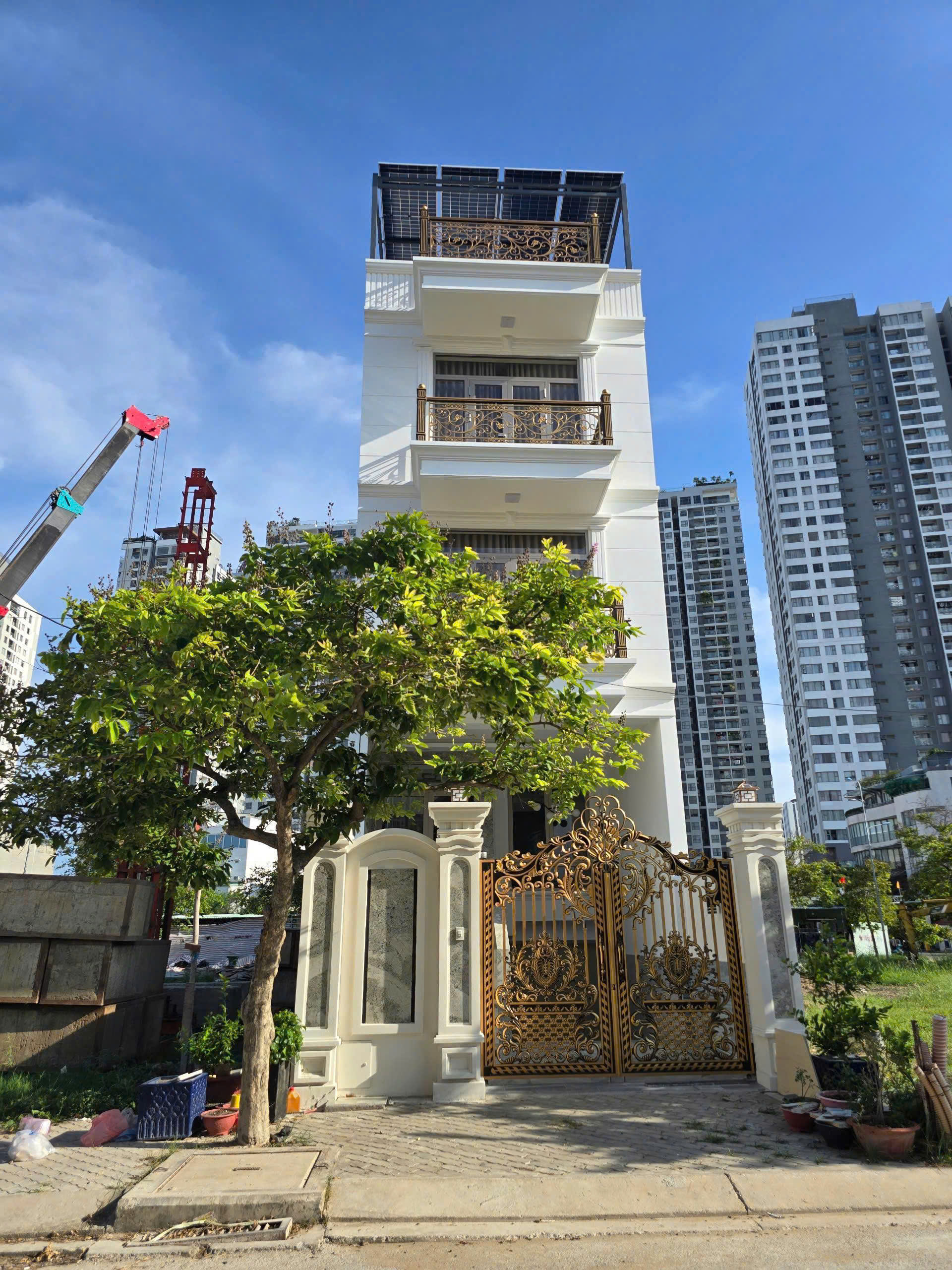 Bán đất mặt tiền Đào Trí KDC Lotus Residence, Quận 7 được xây hầm + trệt + 2 lầu + sân thượng – 93.5 1