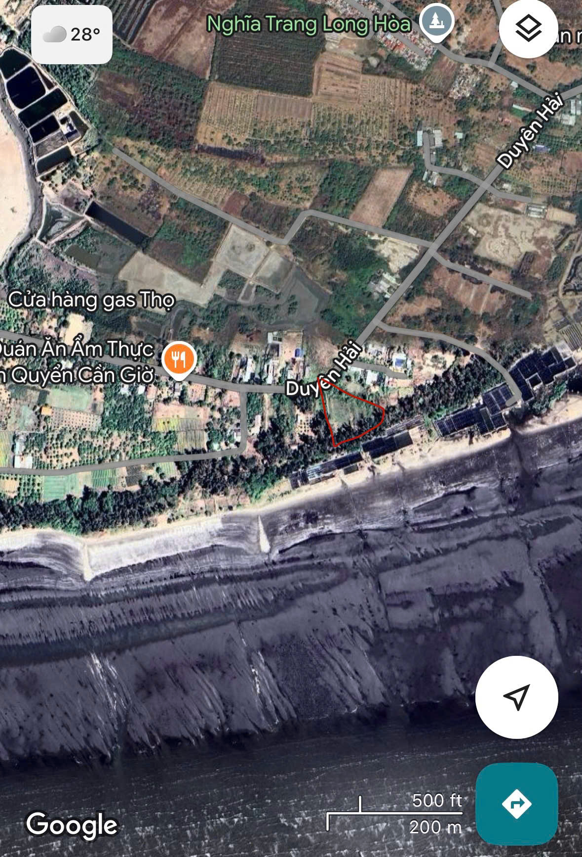 Bán đất mặt tiền đường Duyên Hải, Long Hòa, Cần Giờ gần biển, diện tích lớn, đất cây lâu năm có 200m 3