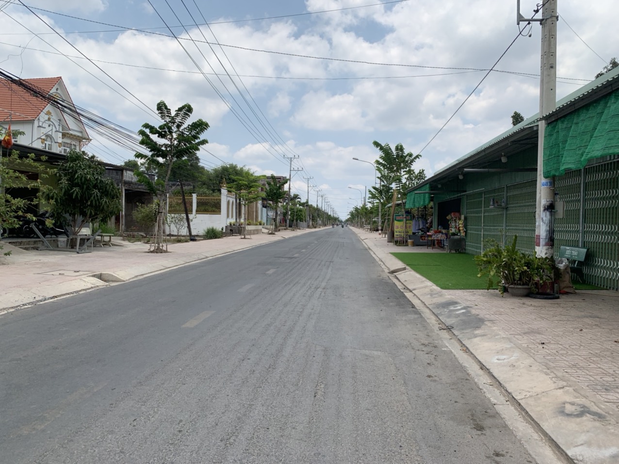 Bán lô đất mặt tiền đường TL830 Xã Long Cang, Cần Đước, Long An đường lớn có vỉa hè rộng 3m 5
