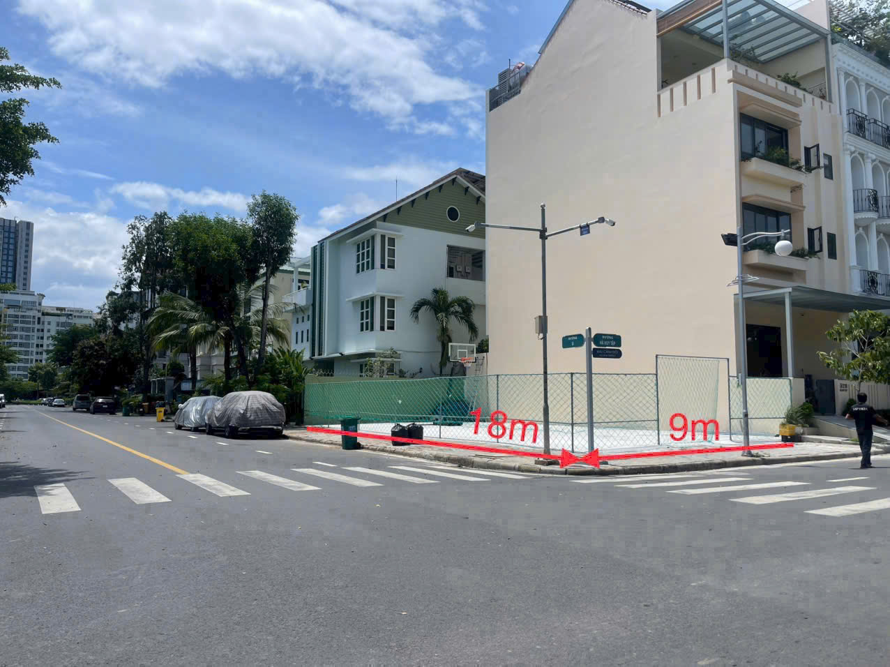 Bán đất mặt tiền Hà Huy Tập, Phú Mỹ Hưng, Quận 7 lô góc 2 mặt tiền view công viên bờ sông – 149.5m2