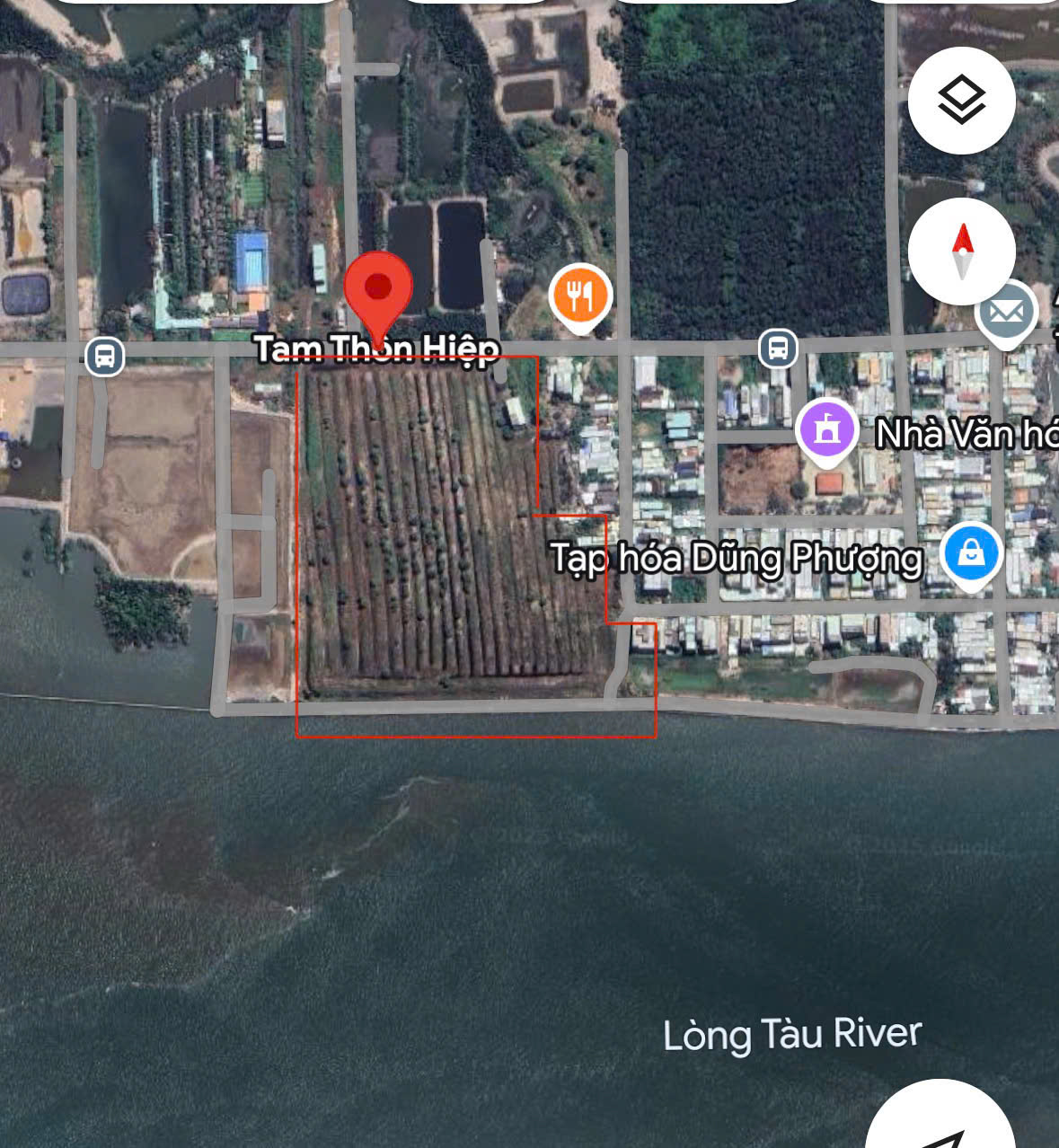 Bán đất mặt tiền Tam Thôn Hiệp và sông Lòng Tàu, Cần Giờ đất thổ cư diện tích lớn – 29.937m2 1