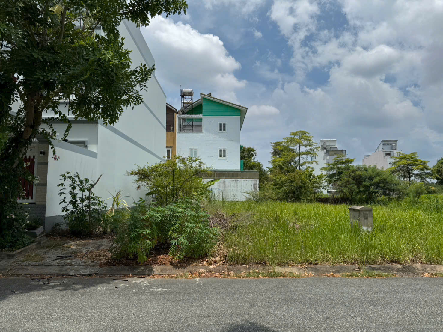 Land for sale Lot B5-15 Phu Xuan Residential Area, Nha Be with a small river view to the Northwest – 250m2 5