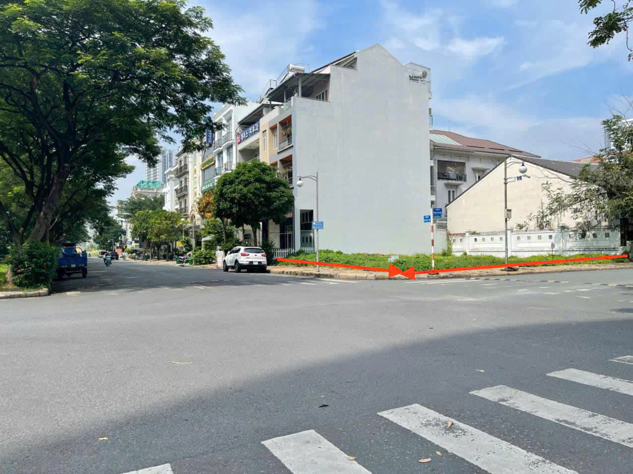 Bán cặp đất lô góc Nam Thiên 3, Phú Mỹ Hưng, Quận 7 vị trí đẹp đường Hà Huy Tập và Phạm Văn Nghị 1