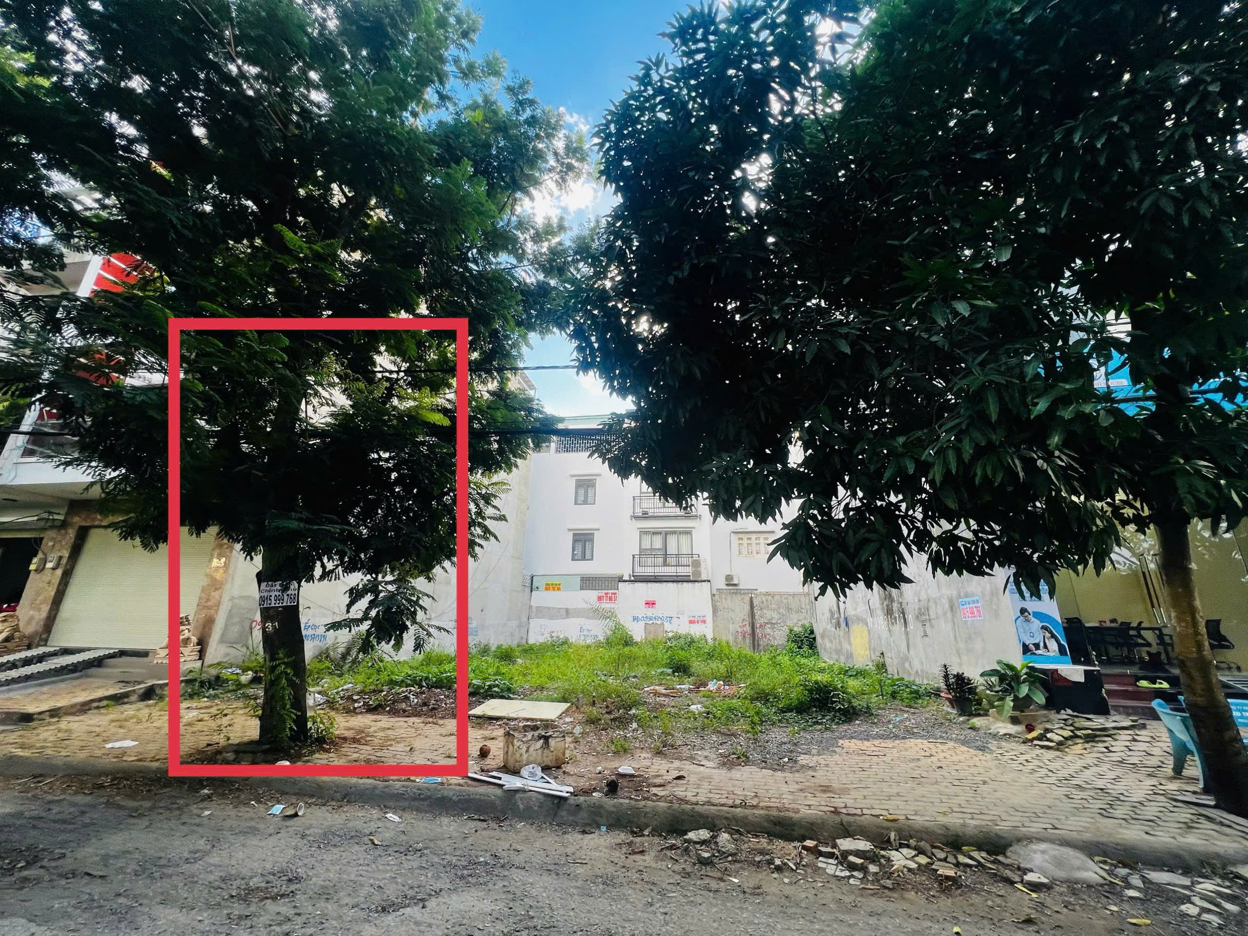 Bán đất nhà phố đường 20 KDC Chợ Lớn, Quận 7 được xây trệt + 2 lầu + sân thượng – 185m2