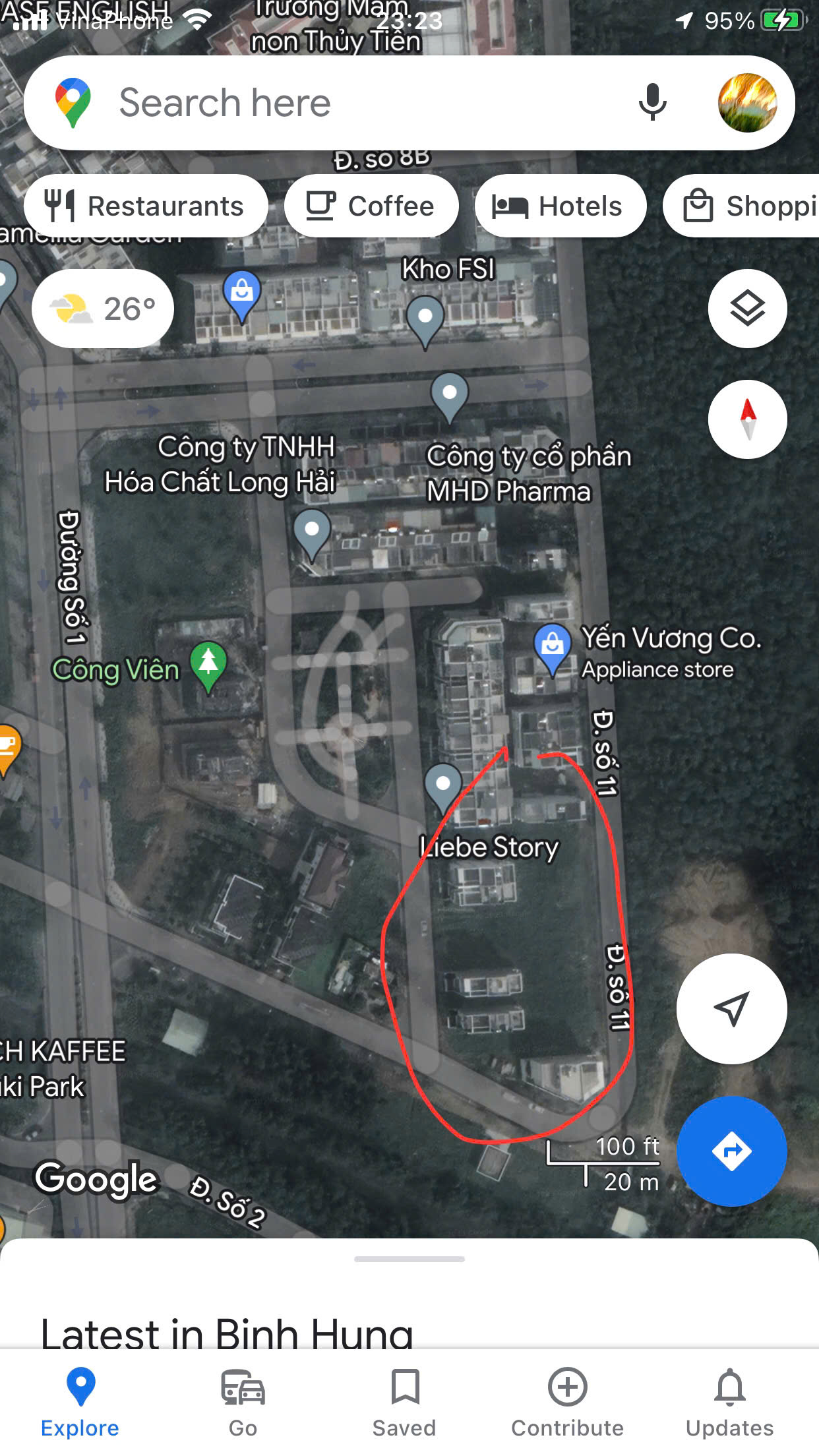 Bán đất nhà phố KDC Dương Hồng Nguyễn Văn Linh, Bình Chánh đường số 11 hướng Đông – 100m2 7