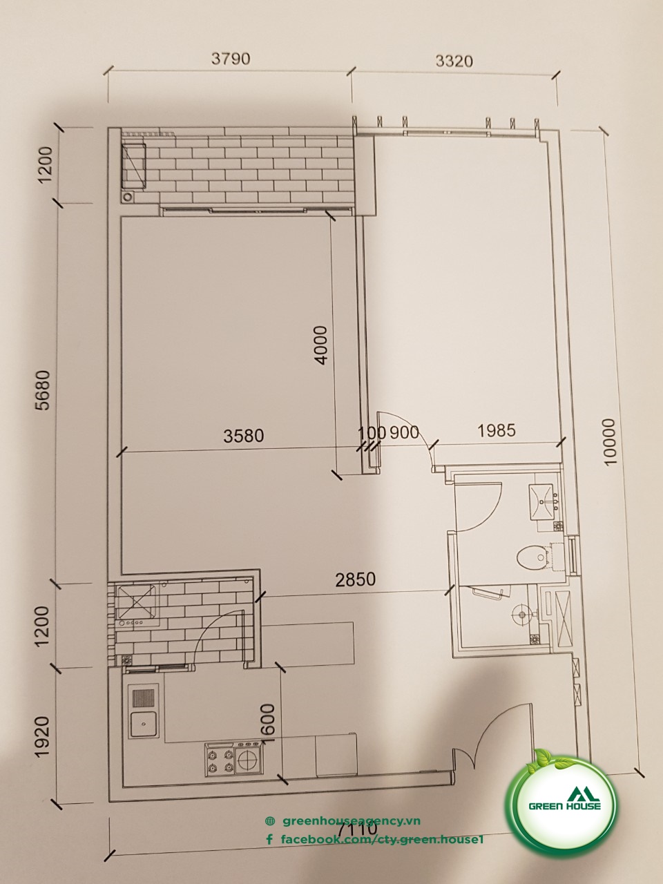 CẦN CHO THUÊ SHOPHOUSE M6 (TẦNG 3) MIDTOWN -PHƯỜNG TÂN PHÚ QUẬN 7 2