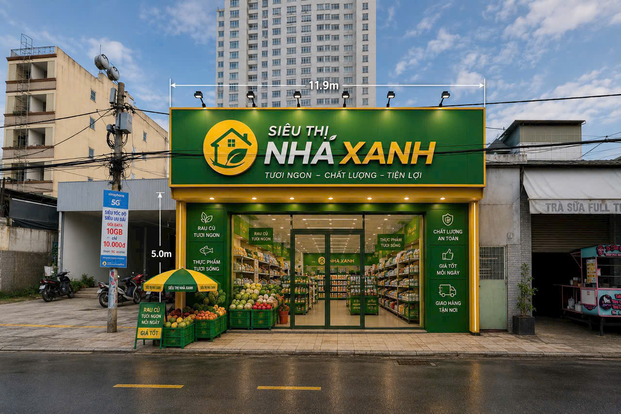Cho thuê mặt bằng kinh doanh Lê Văn Lương, Phước Kiển, Nhà Bè có nhà tiền chế – 444.2m2