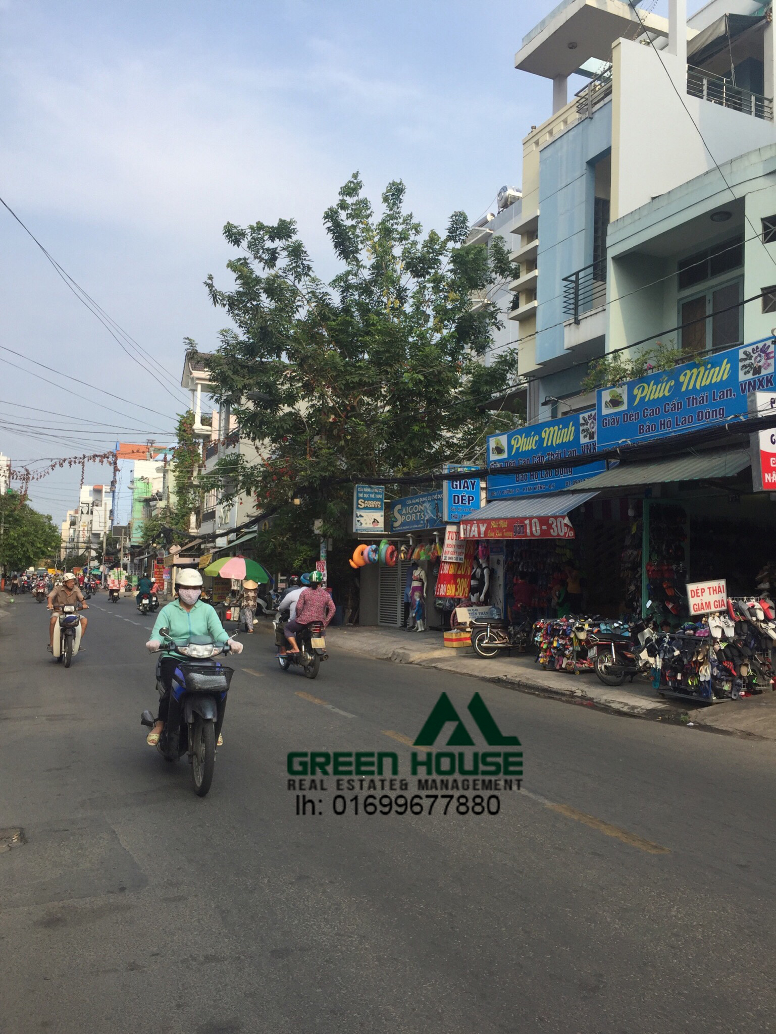 Bán nhà phố đường 15 chợ Tân Mỹ 