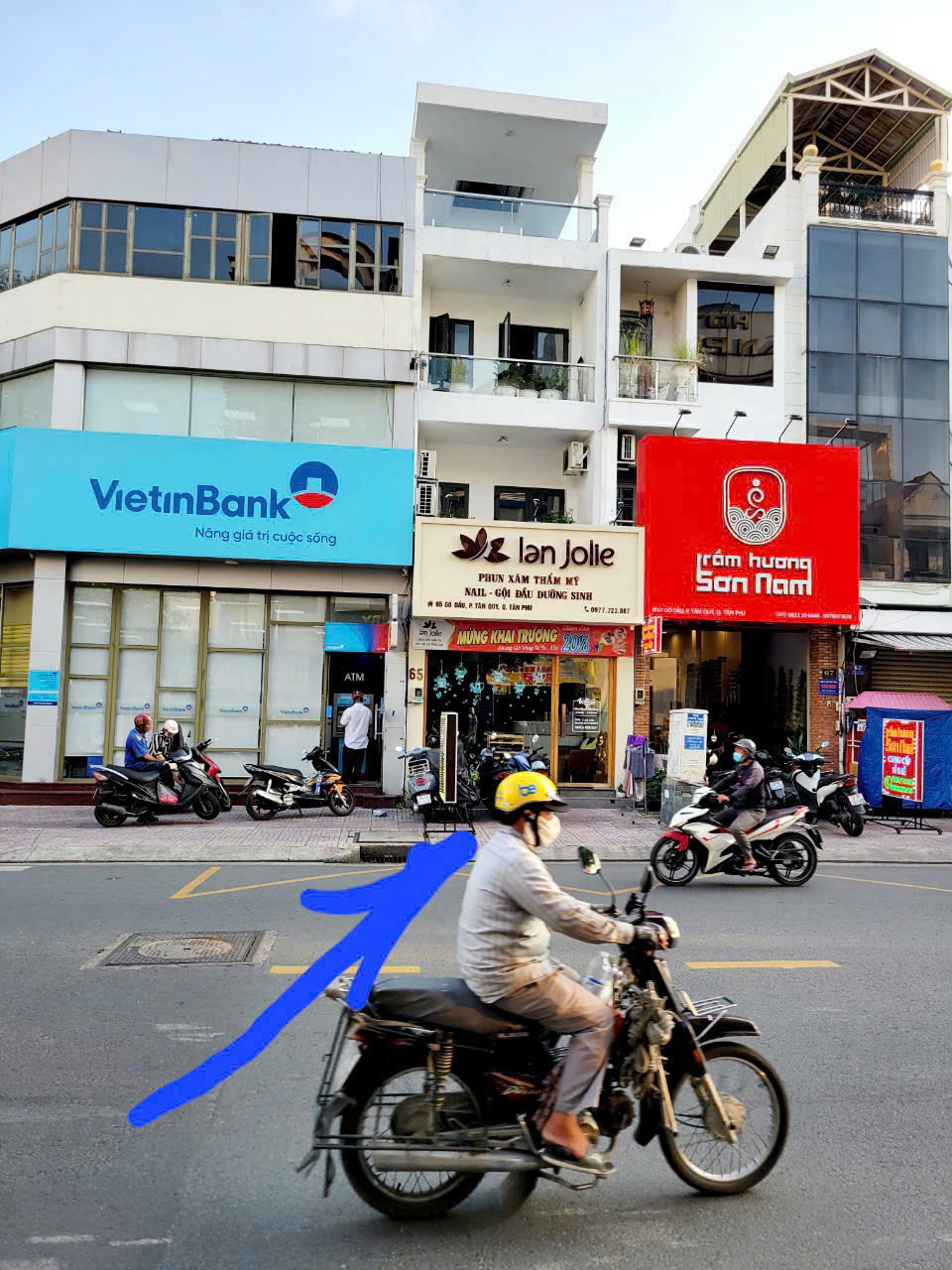 Bán nhà mặt tiền 65 Gò Dầu, Tân Quý, Quận Tân Phú xây 4 tầng có 8 phòng ngủ cách Aeon 1km 2