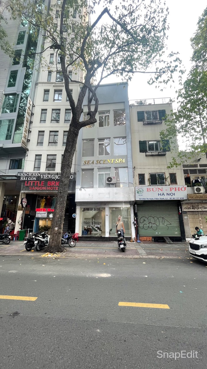 Cho thuê nhà mặt tiền Bùi Thị Xuân, Quận 1 có 4 lầu thuận tiện kinh doanh 5